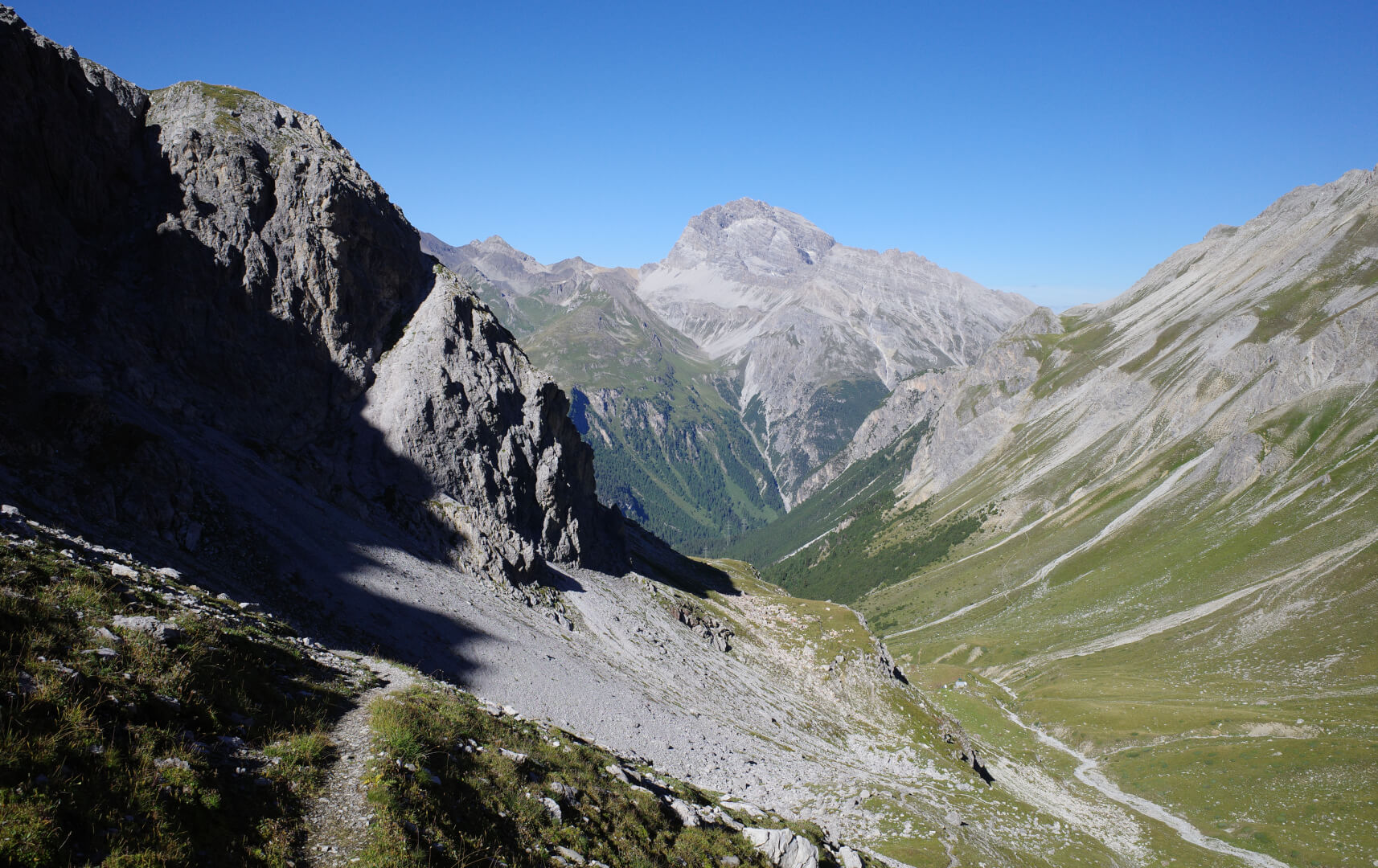 Blick zum Piz Ela