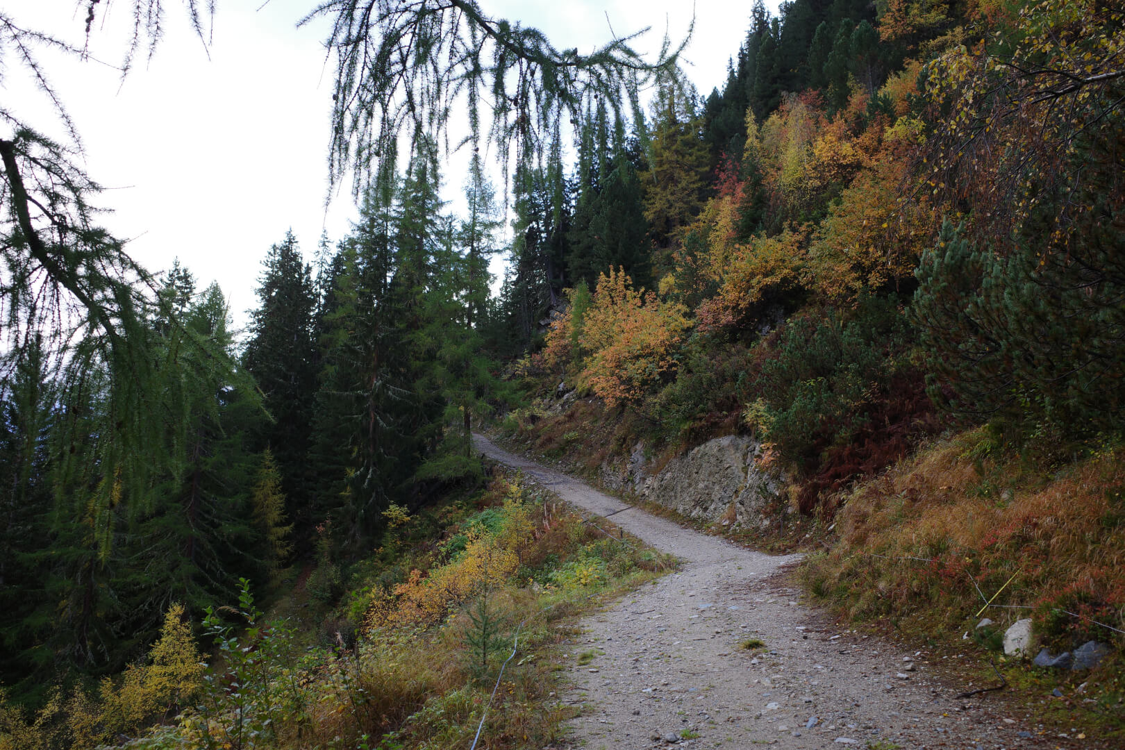 Steile Alpstraße