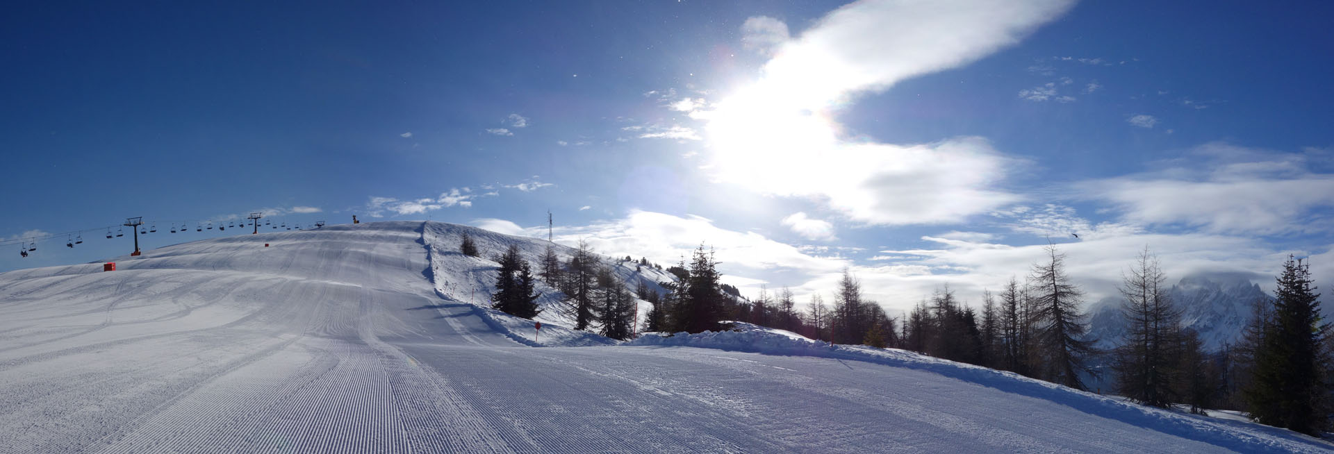 Skipiste Helm