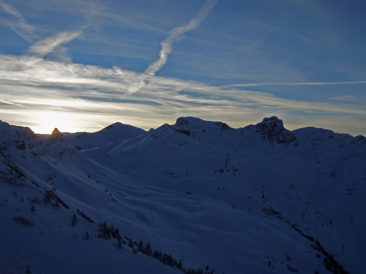 Abendstimmung Flumserberg