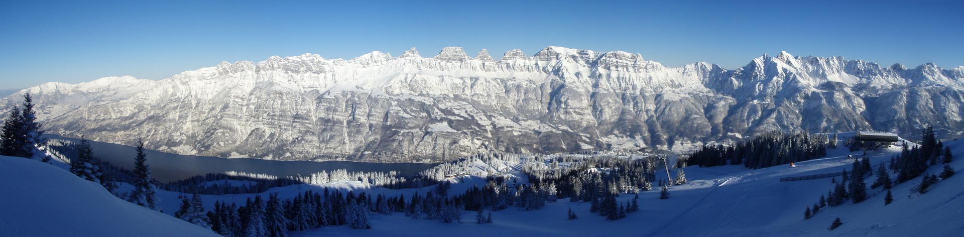 Panorama Churfirsten