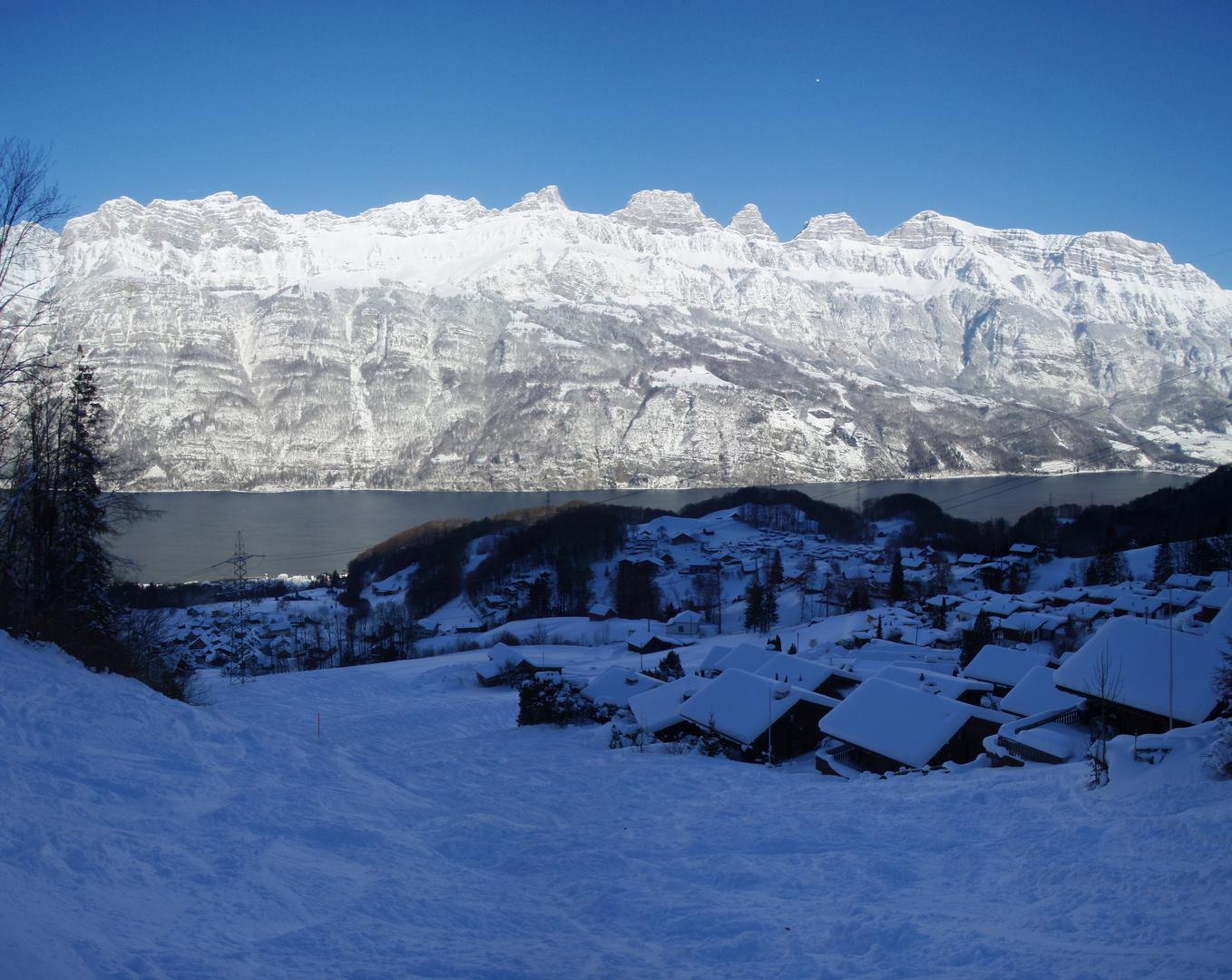 Skiabfahrt Oberterzen