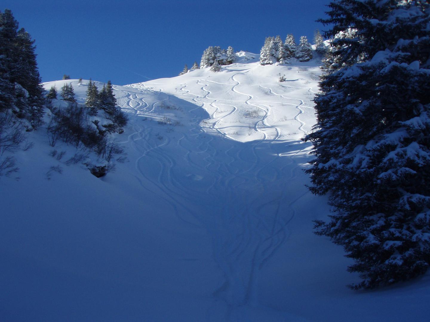 Tiefschnee Flumserberg