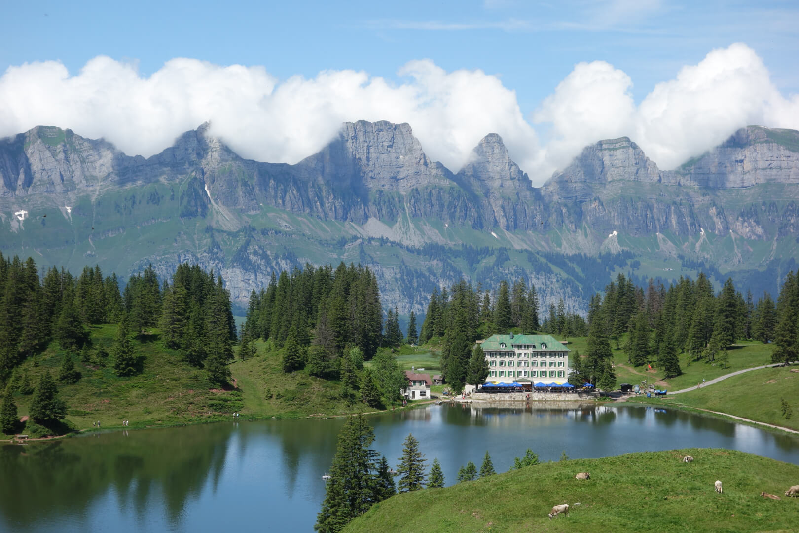 Seebenalp mit Churfirsten