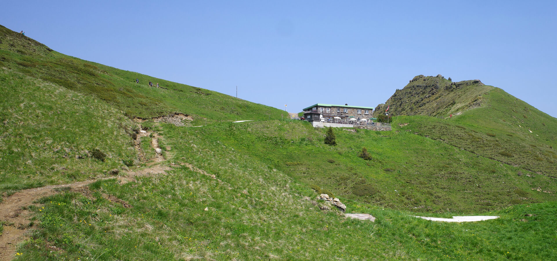 Aufstieg Maschgenlücke