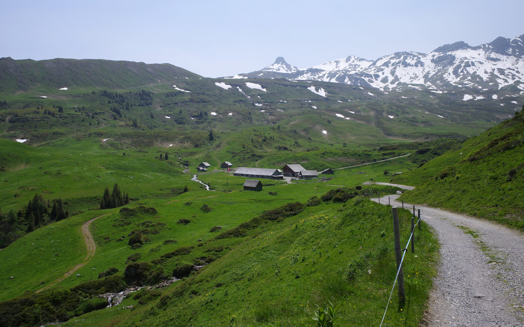 Fahrweg zur Alp Fursch