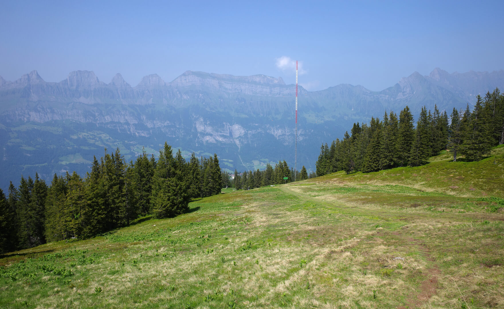 Windmessungsmast Flumserberg