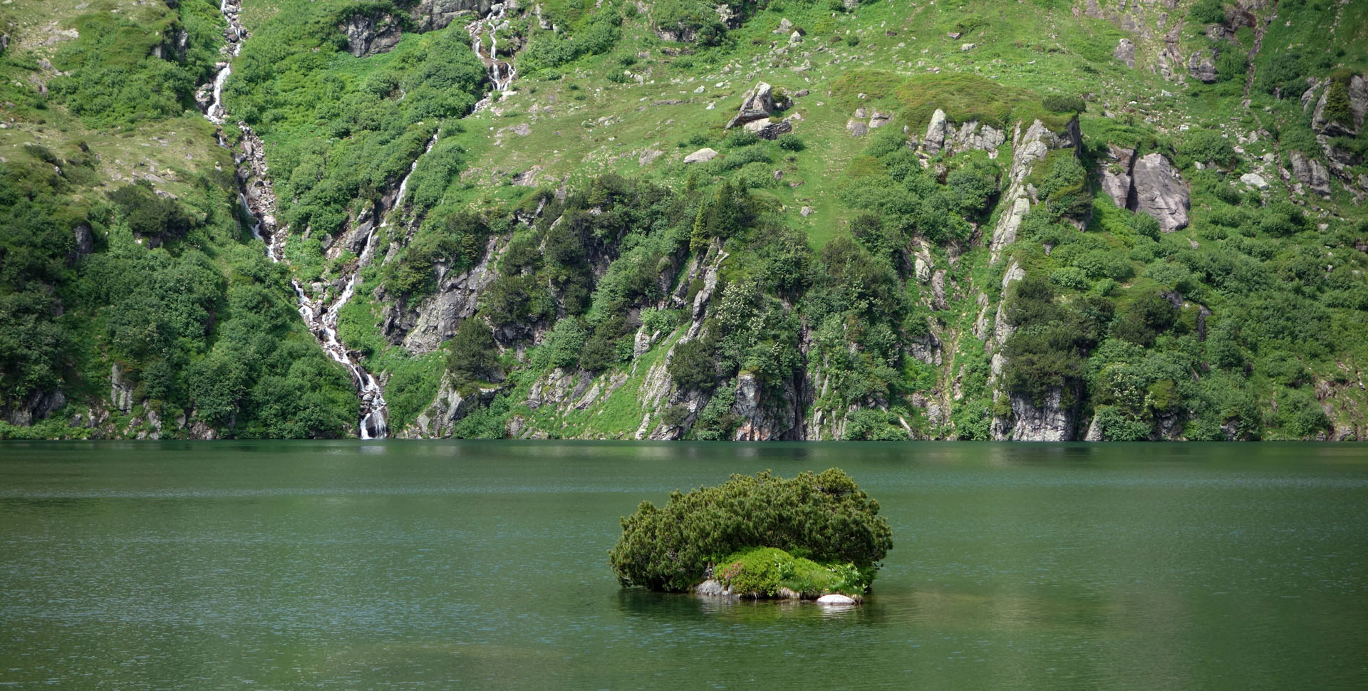 Insel auf Murgsee