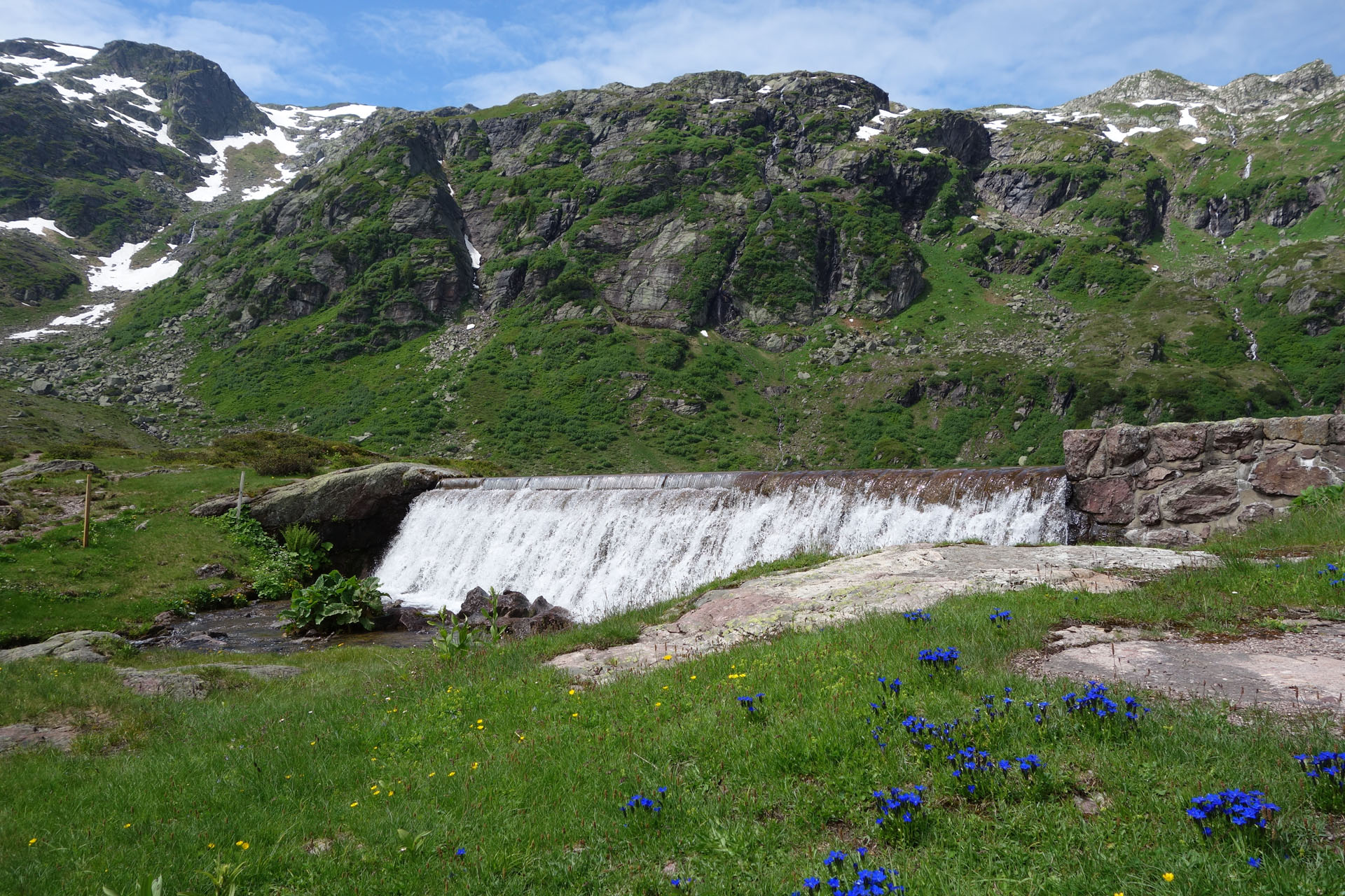 Staumauer Murgsee