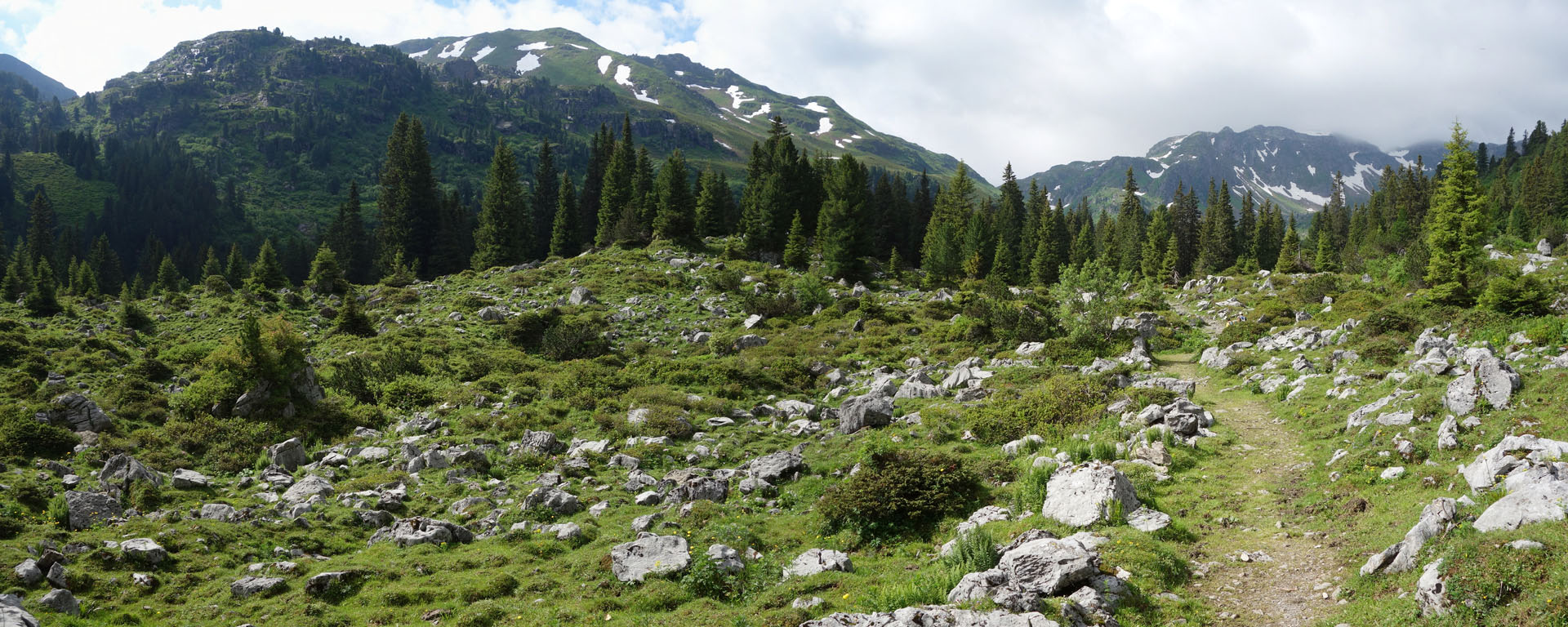 Wanderweg zum Murgseefurggel