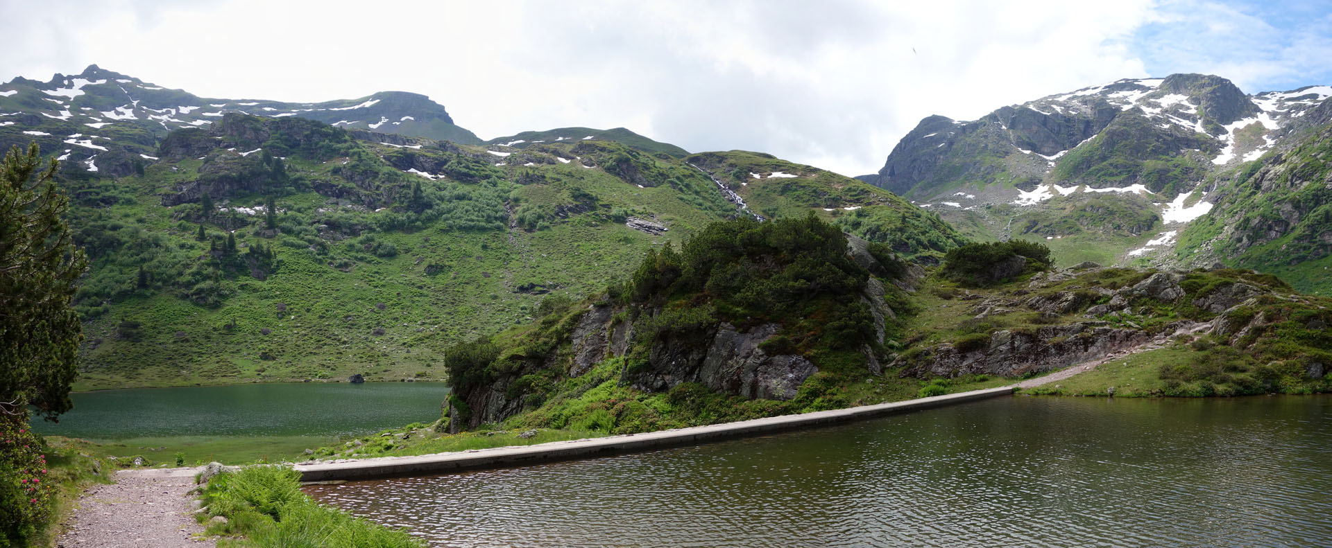 Wanderweg zwischen Murgseen