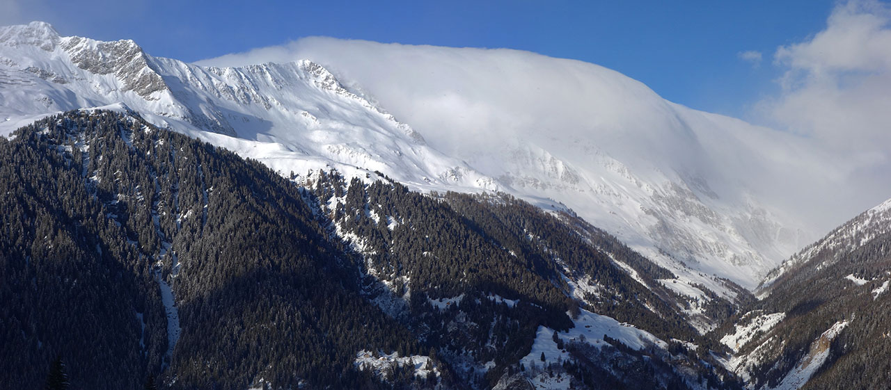 Föhnwalze ins Tal