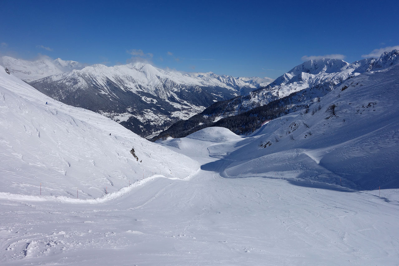 Leere Skipiste