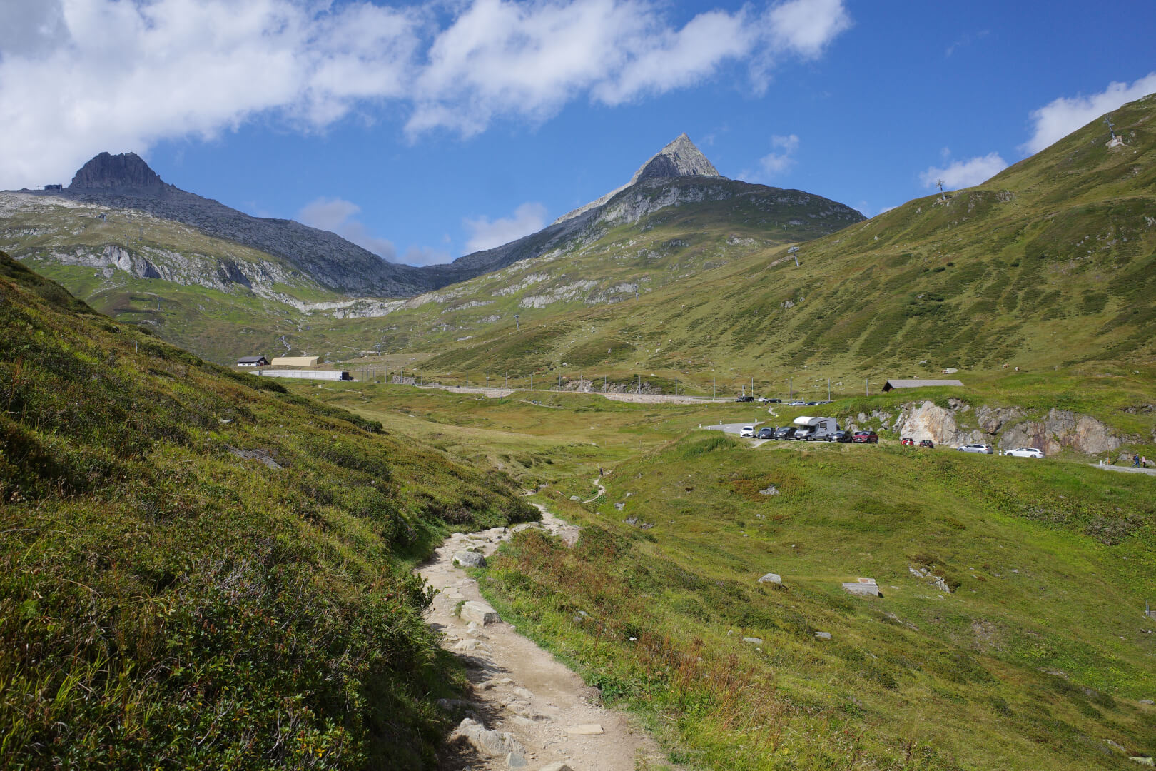 Parkplatz Oberalppass
