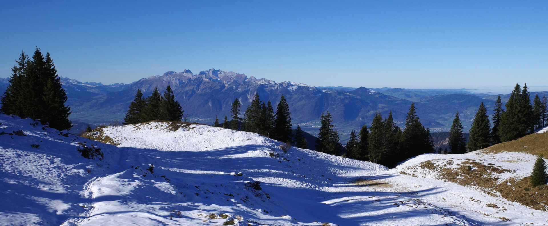 Blick zum Alpstein
