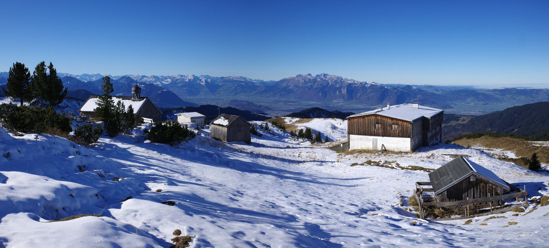 Freschenhaus im Schnee