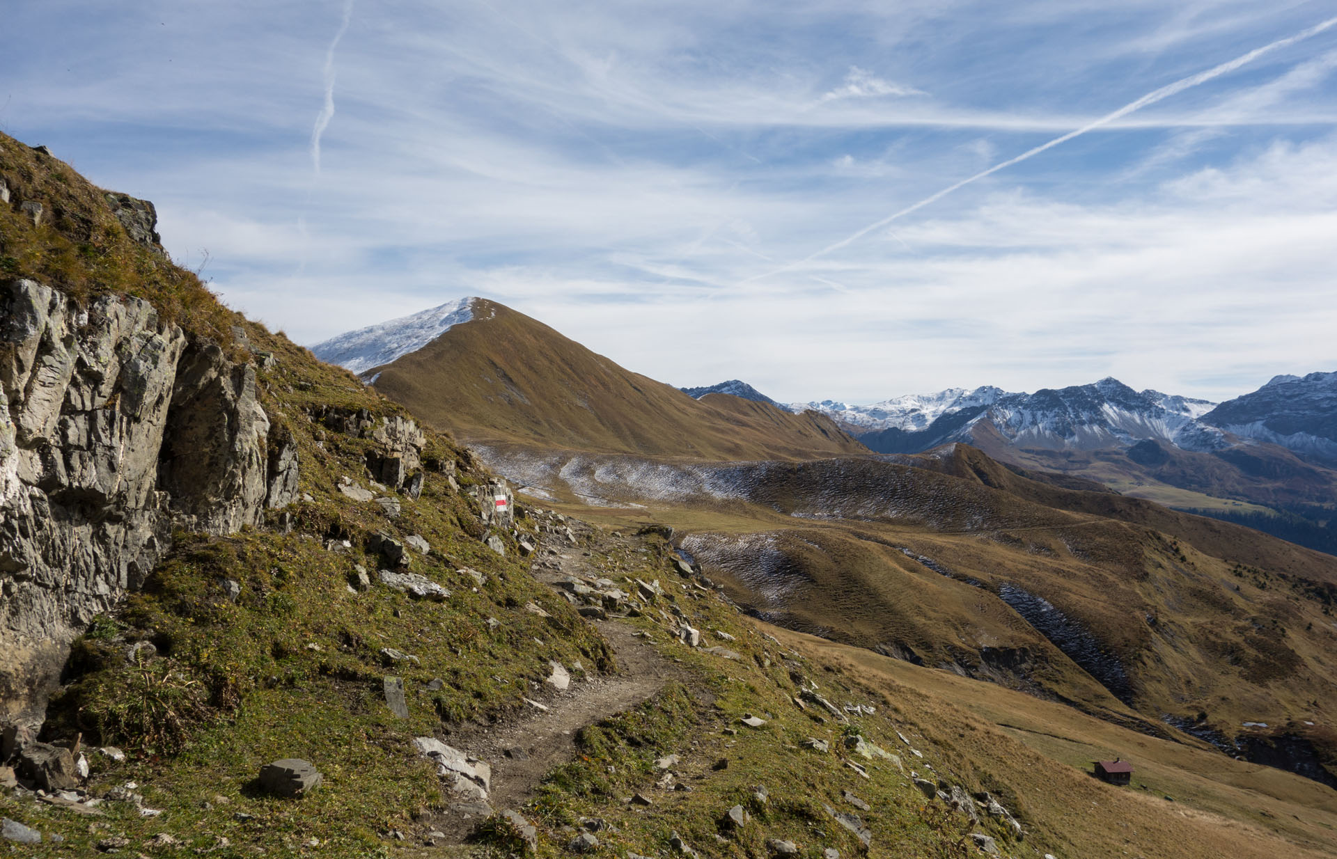 Wanderweg Mattjisch Horn Arflinafurgga