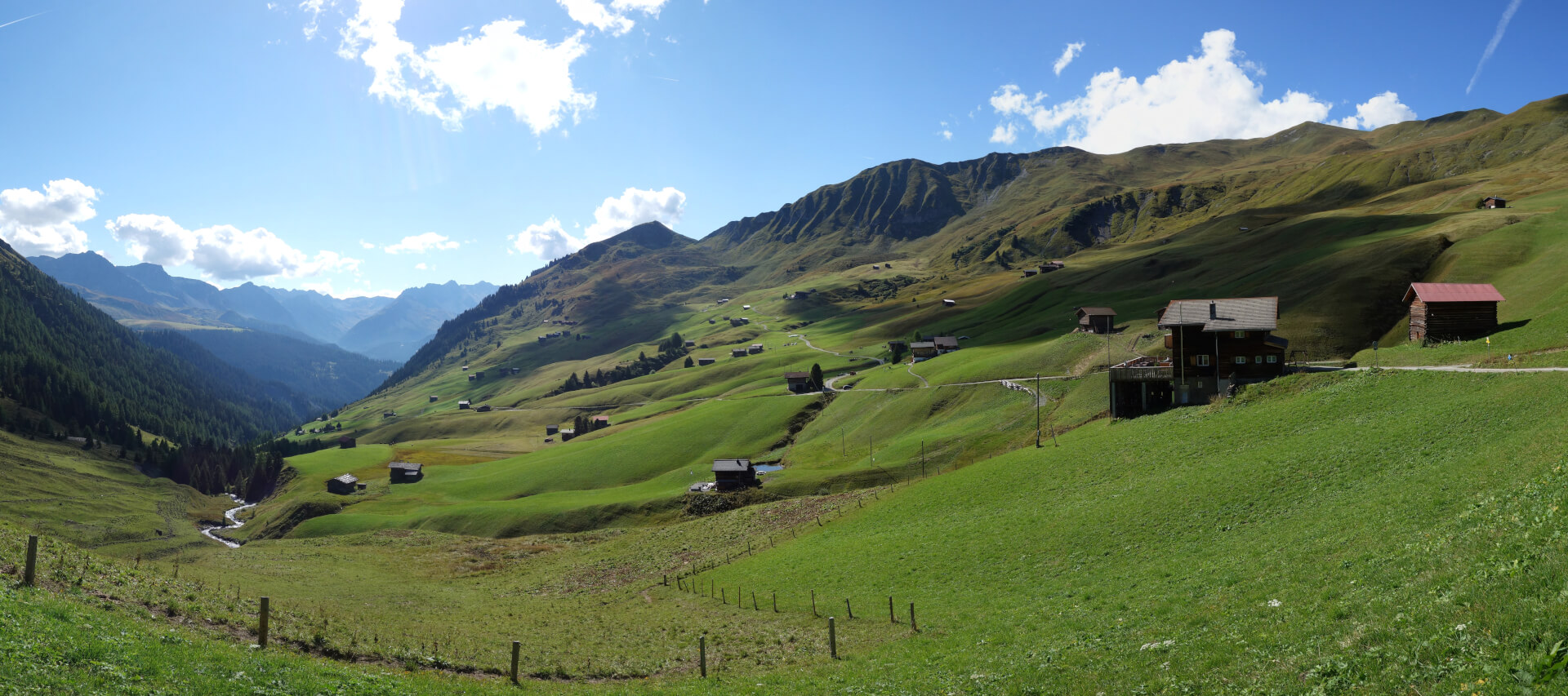 Fondei im Herbst