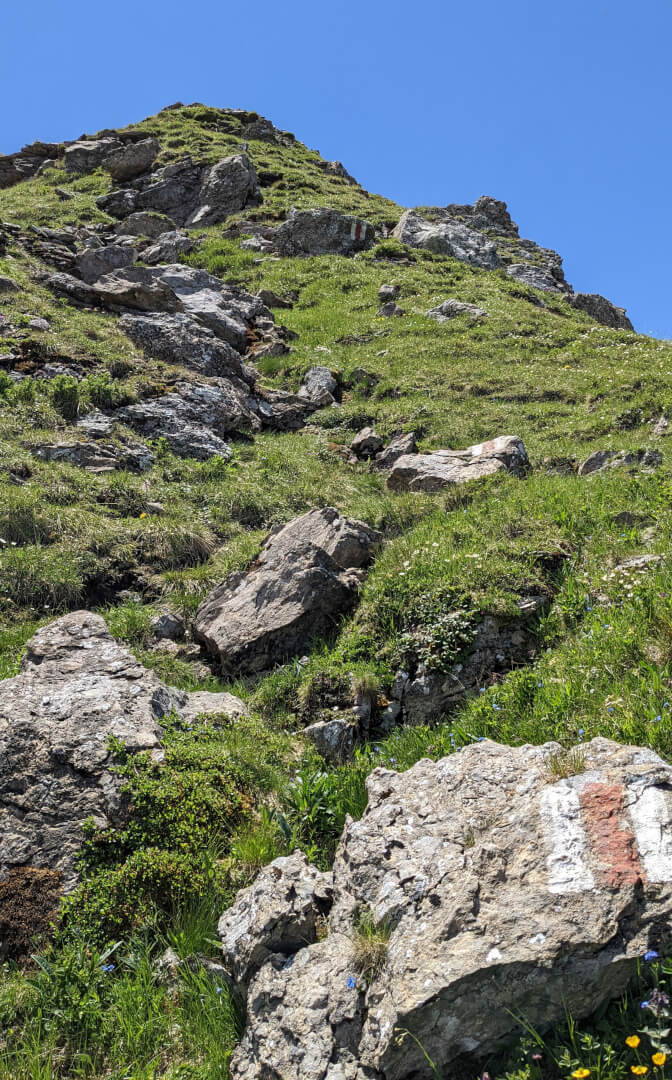 Steiler Weg