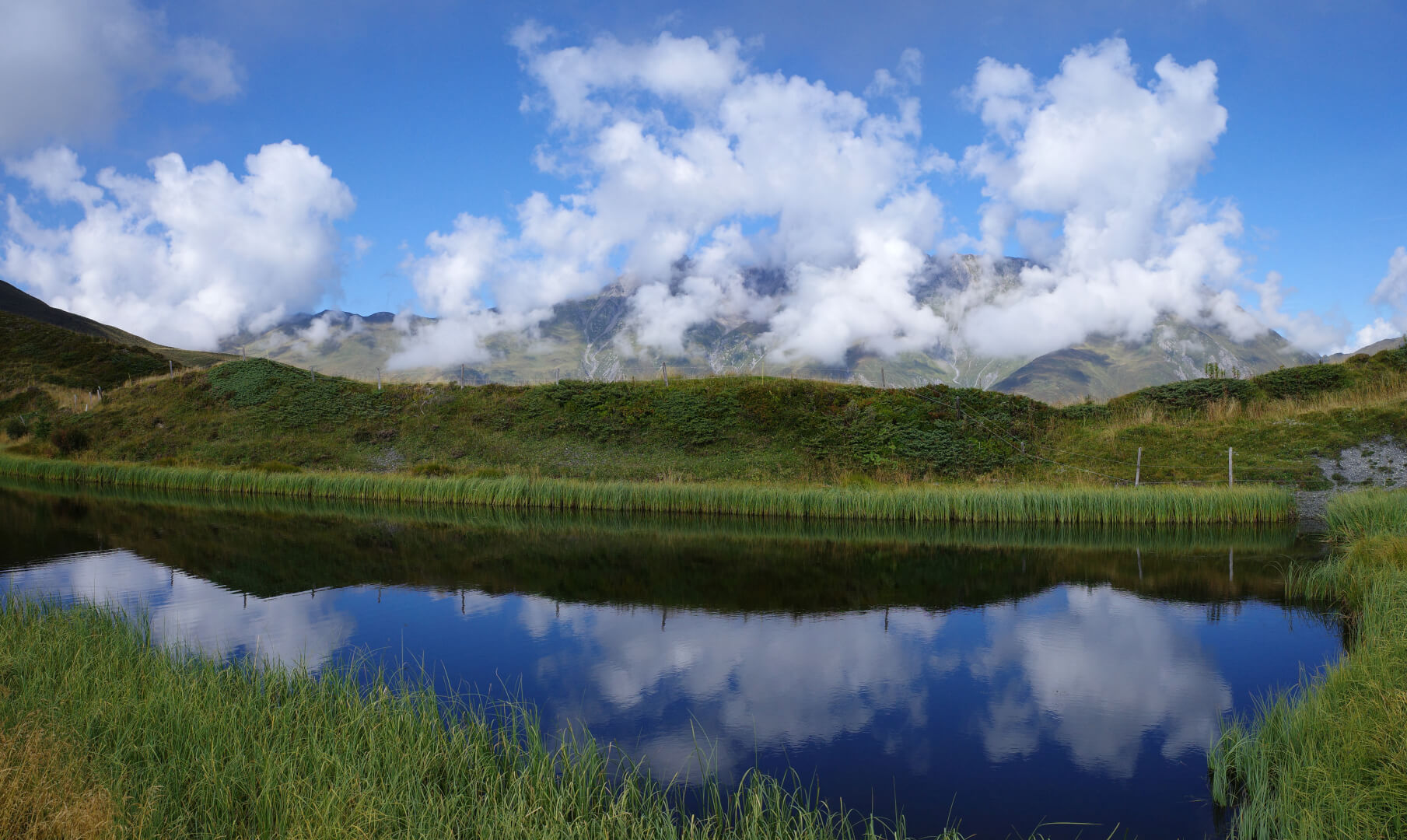 Reflexion in Bergsee