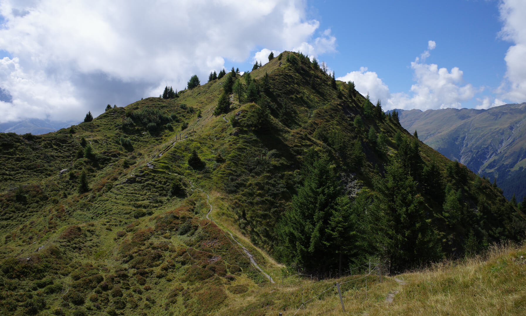 Wanderweg zur Präzer Höhi