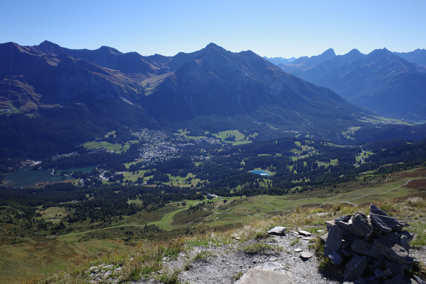 Aussicht Piz Danis