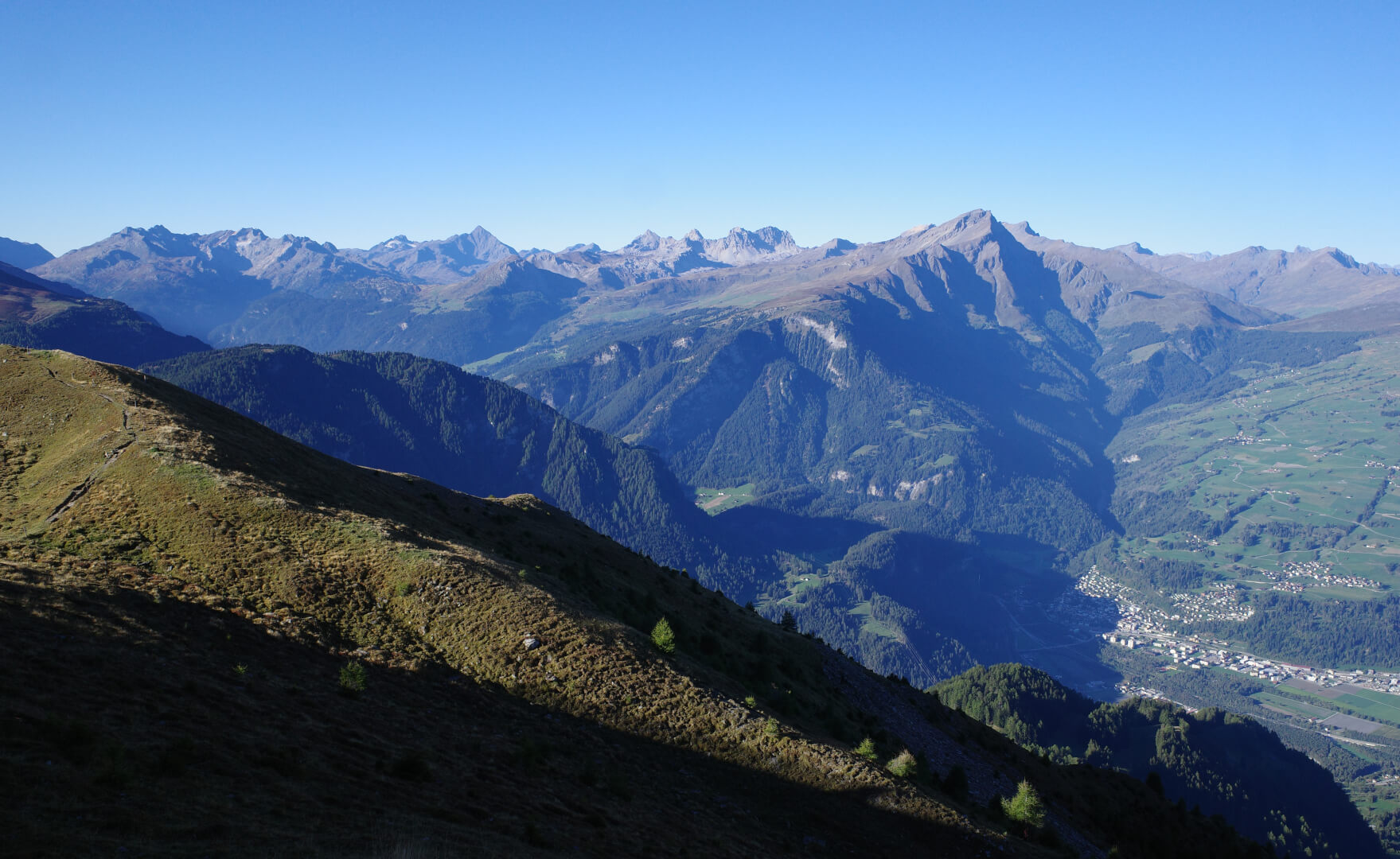 Aussicht Piz Scalottas