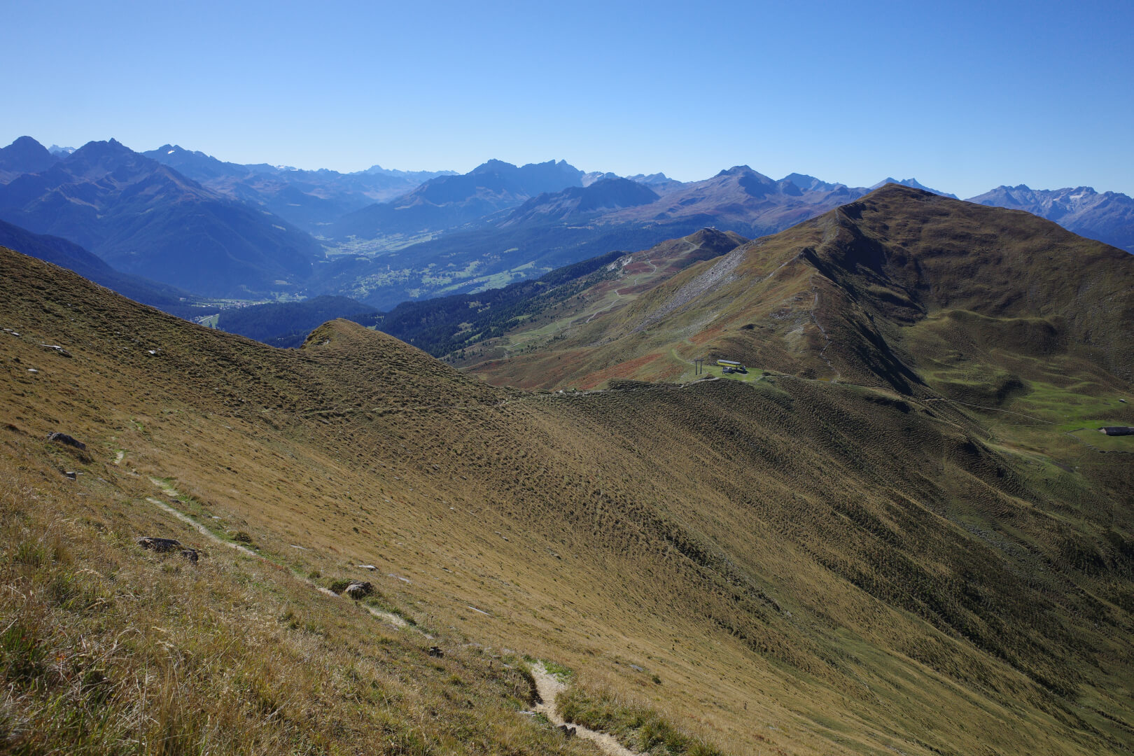 Weg im Grashang
