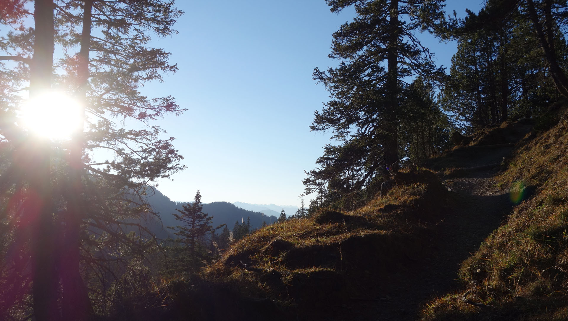 Wanderung am Abend