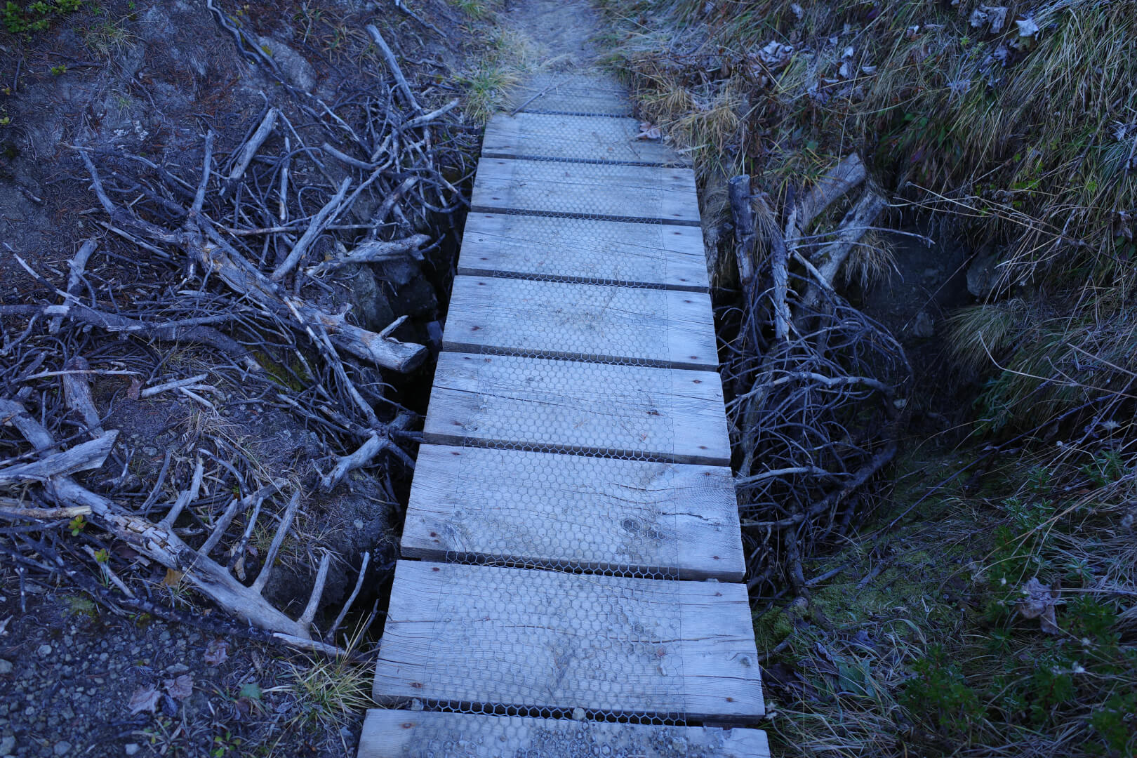 Brücke über Doline