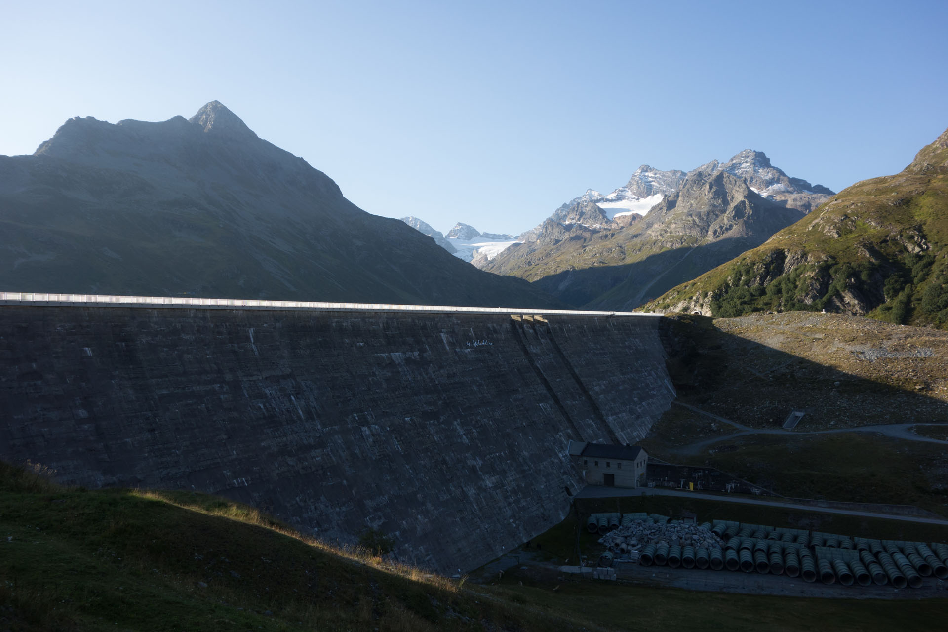 Staumauer Silvrettasee
