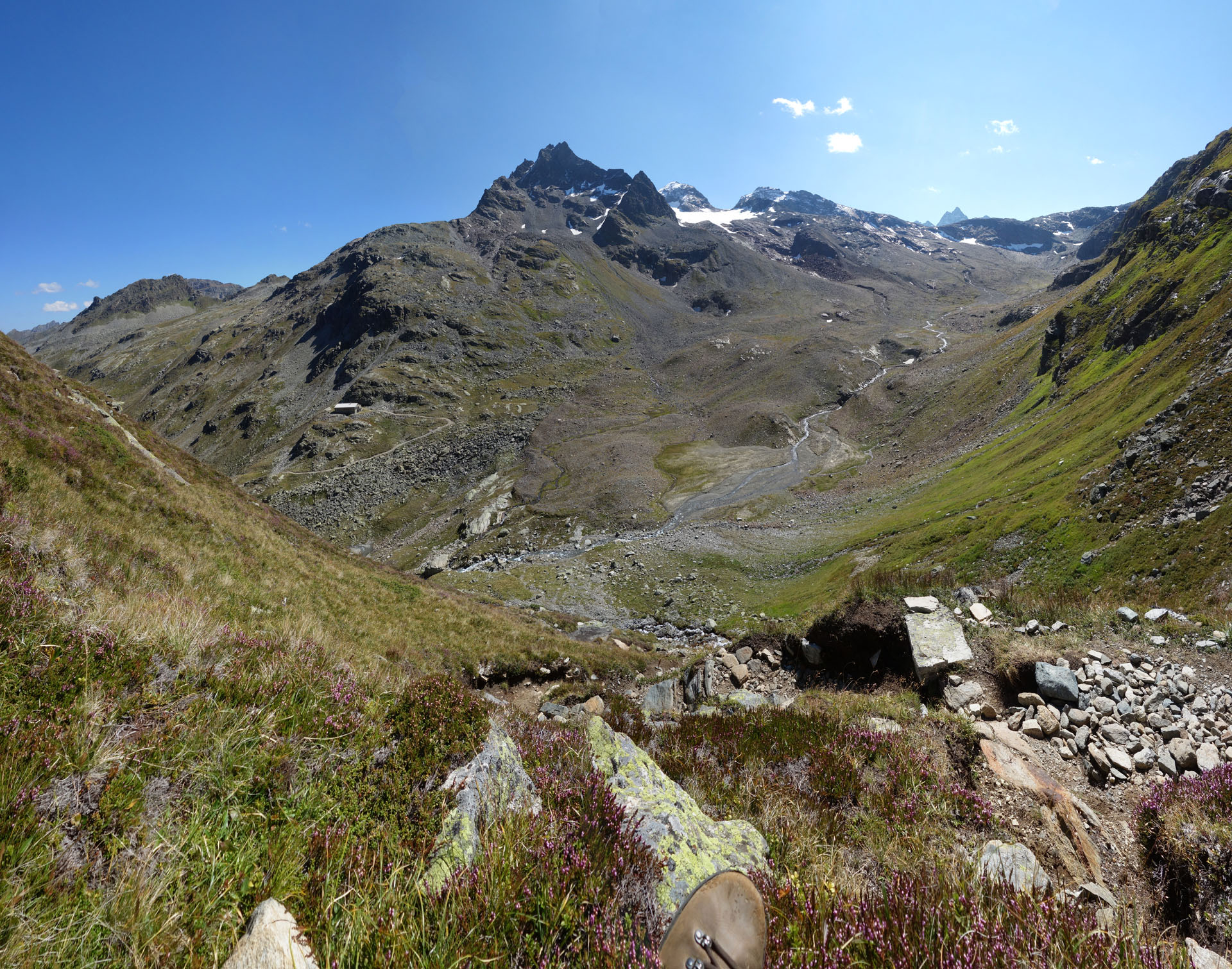 Steiler Weg Litznersattel