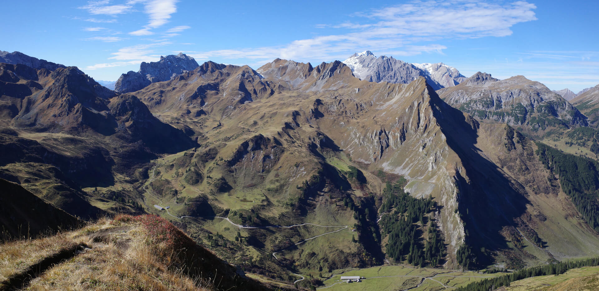 Aussicht Kreuzjoch