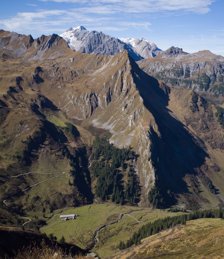 Freschluakopf vor Schesaplana
