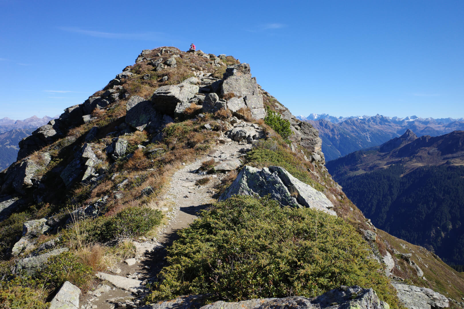 Gipfelweg Golm