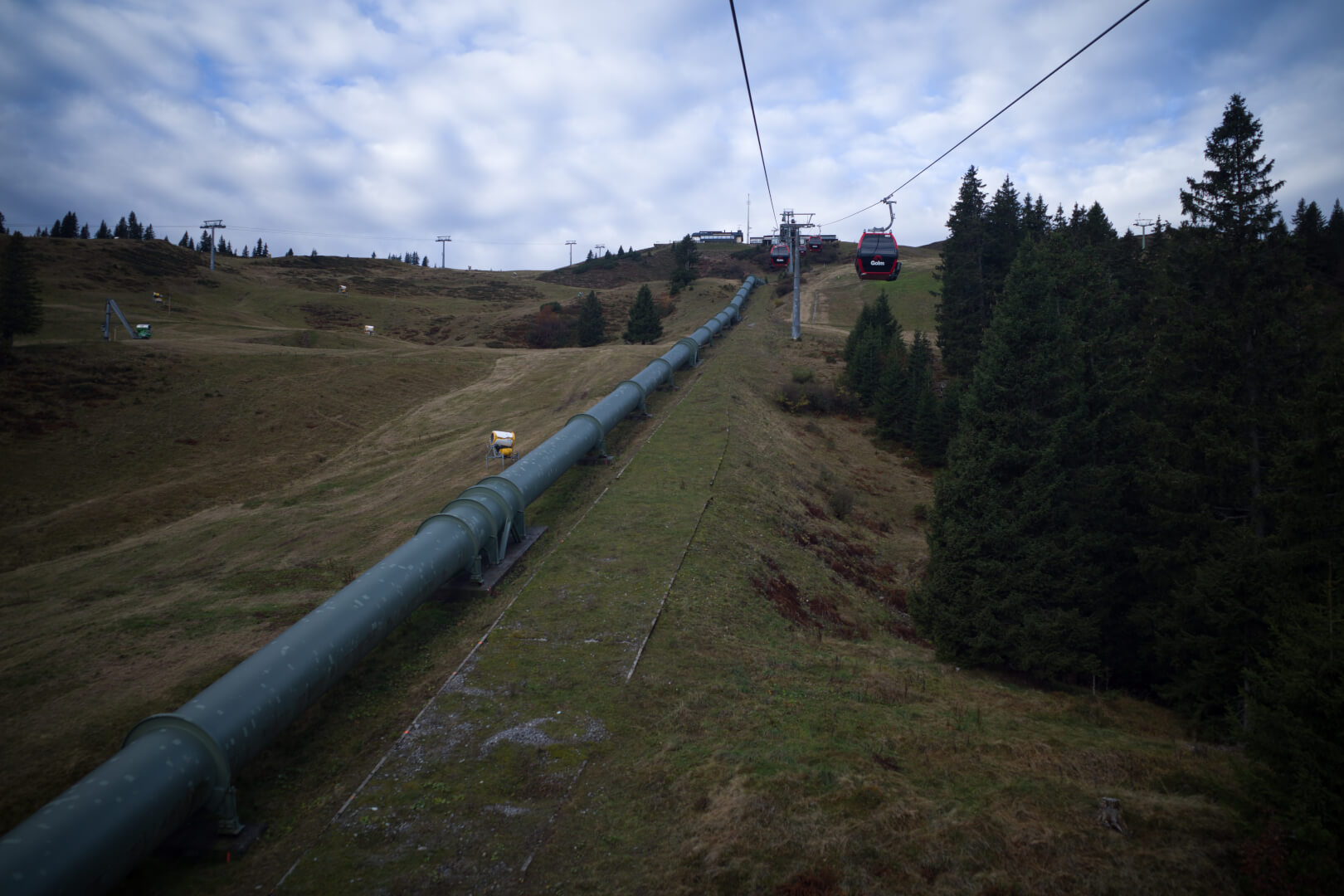 Wasserleitung Golm