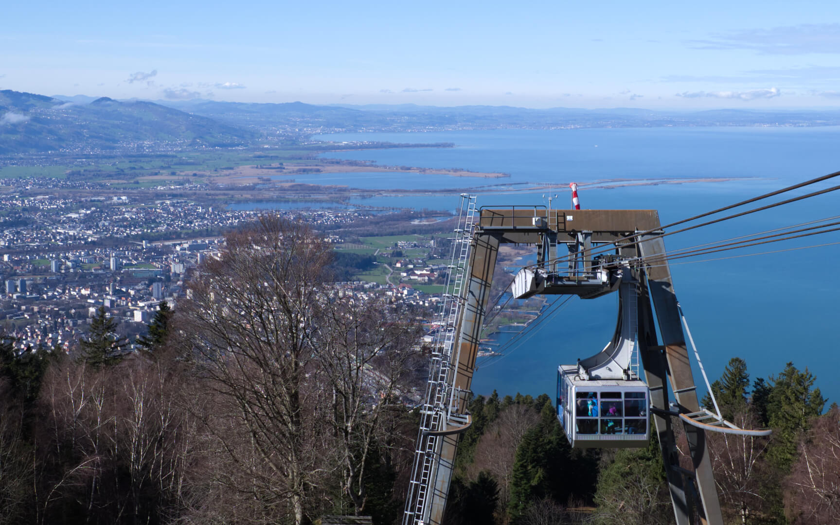 Bergbahn am Bodensee