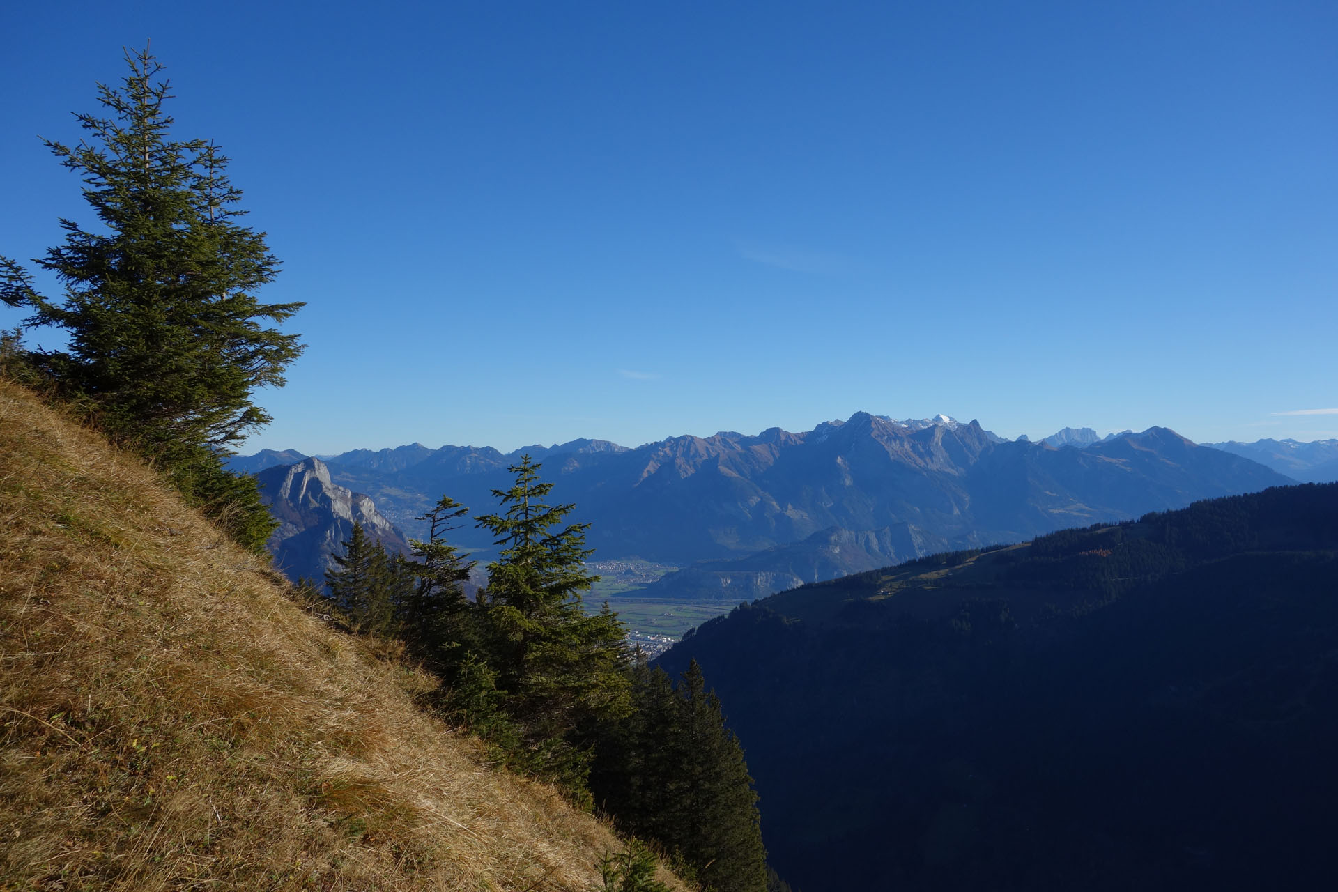 Aussicht Weisstannental
