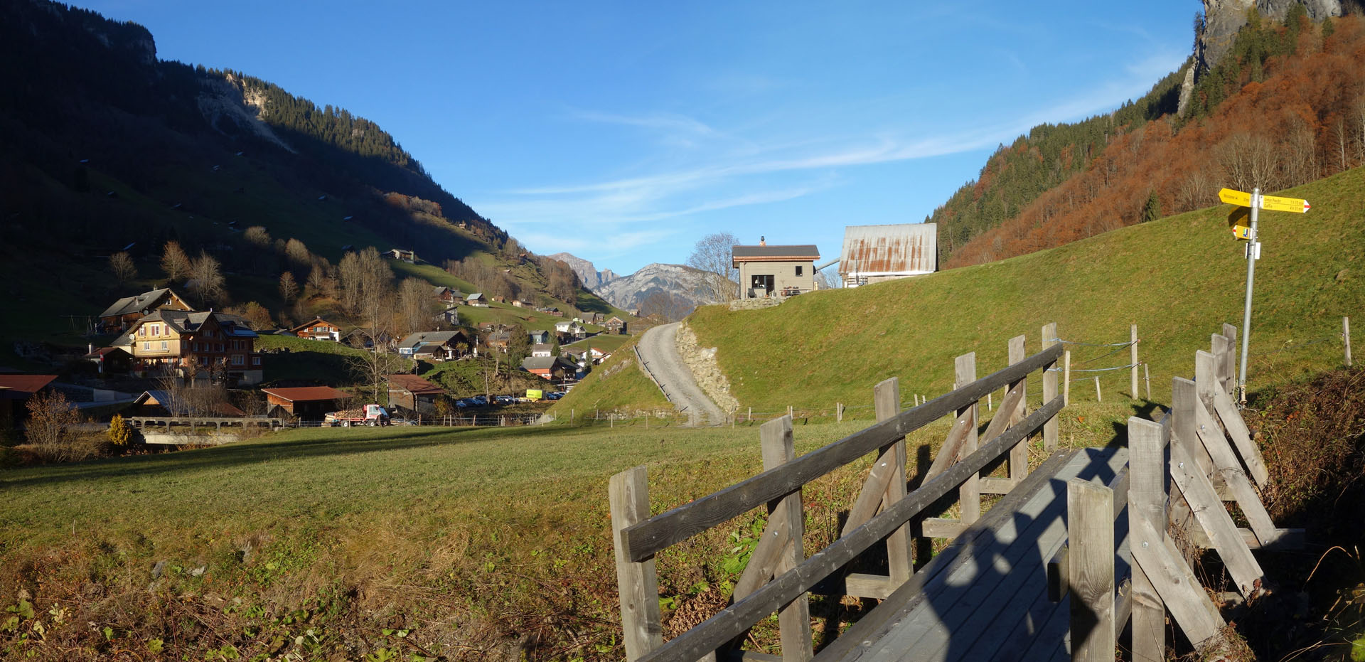 Spaziergang Weisstannental