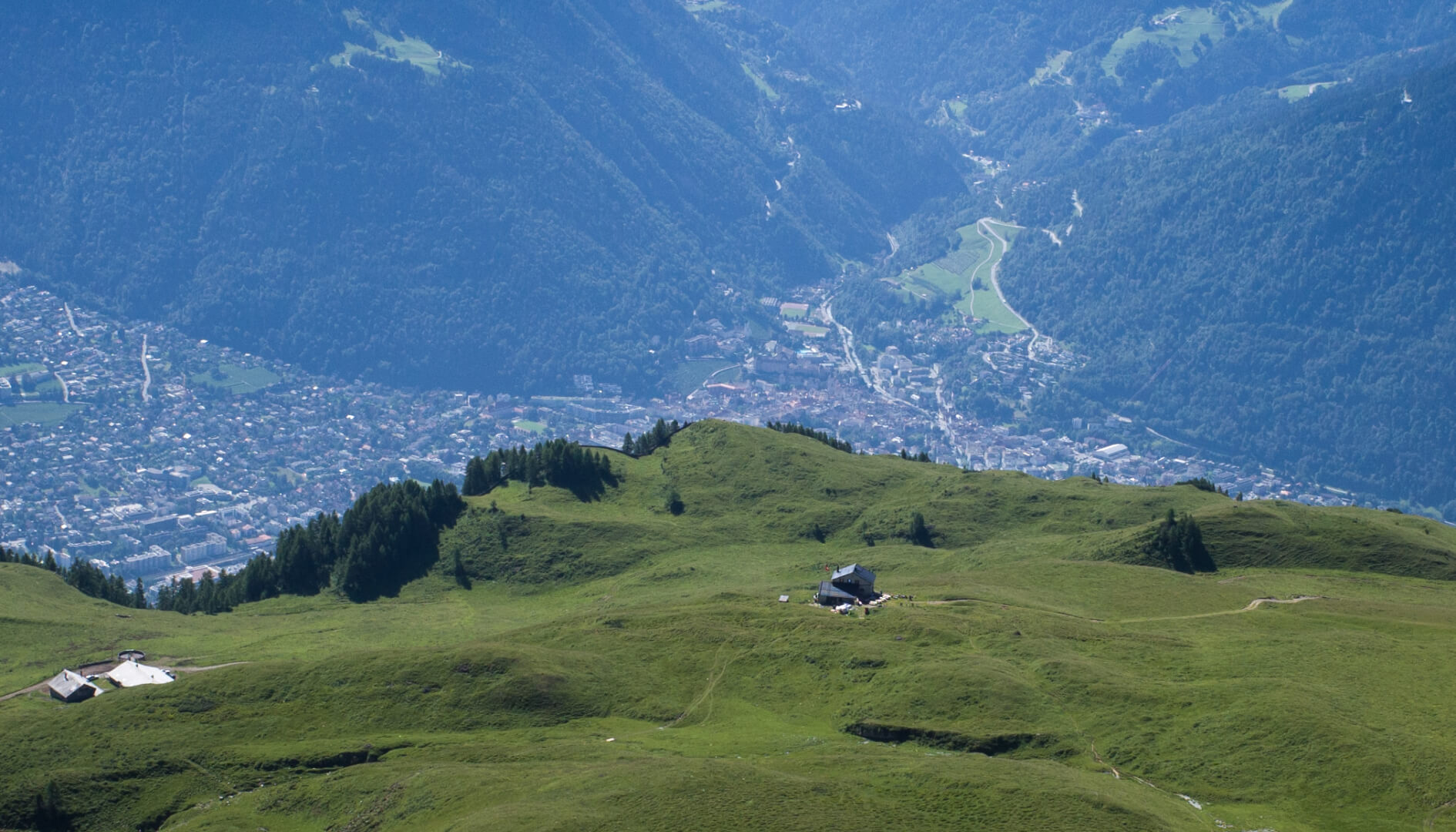 Calandahütte und Chur