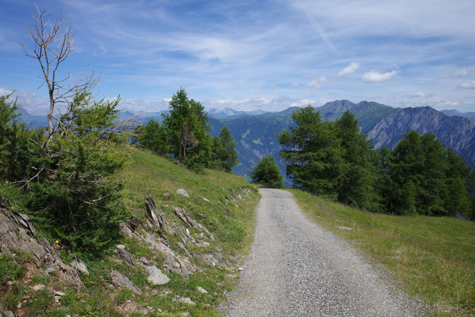 Fahrweg Calandahütte