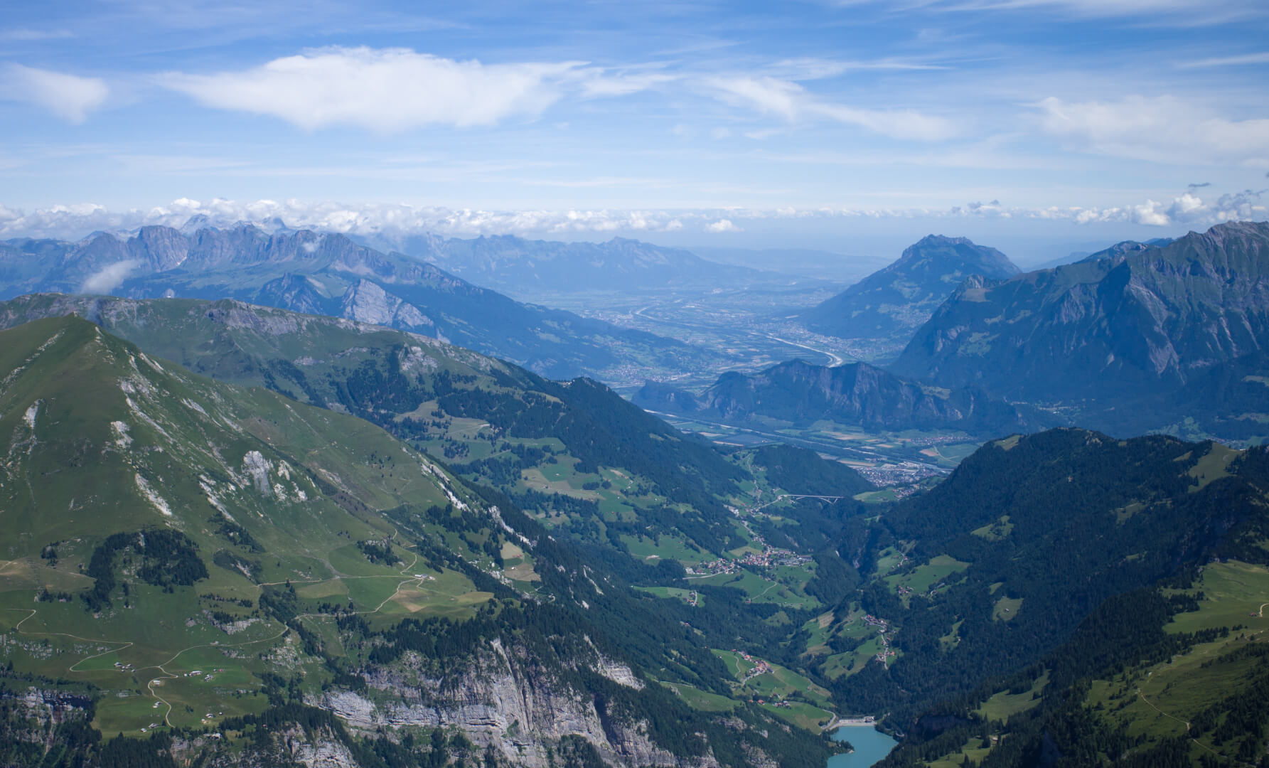 Fernblick Calanda