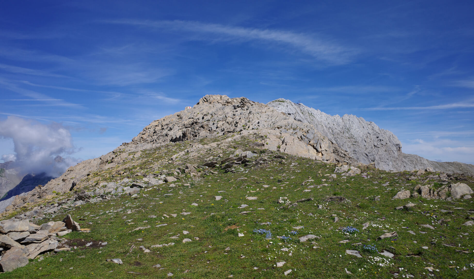 Gipfelgrat Haldensteiner Calanda