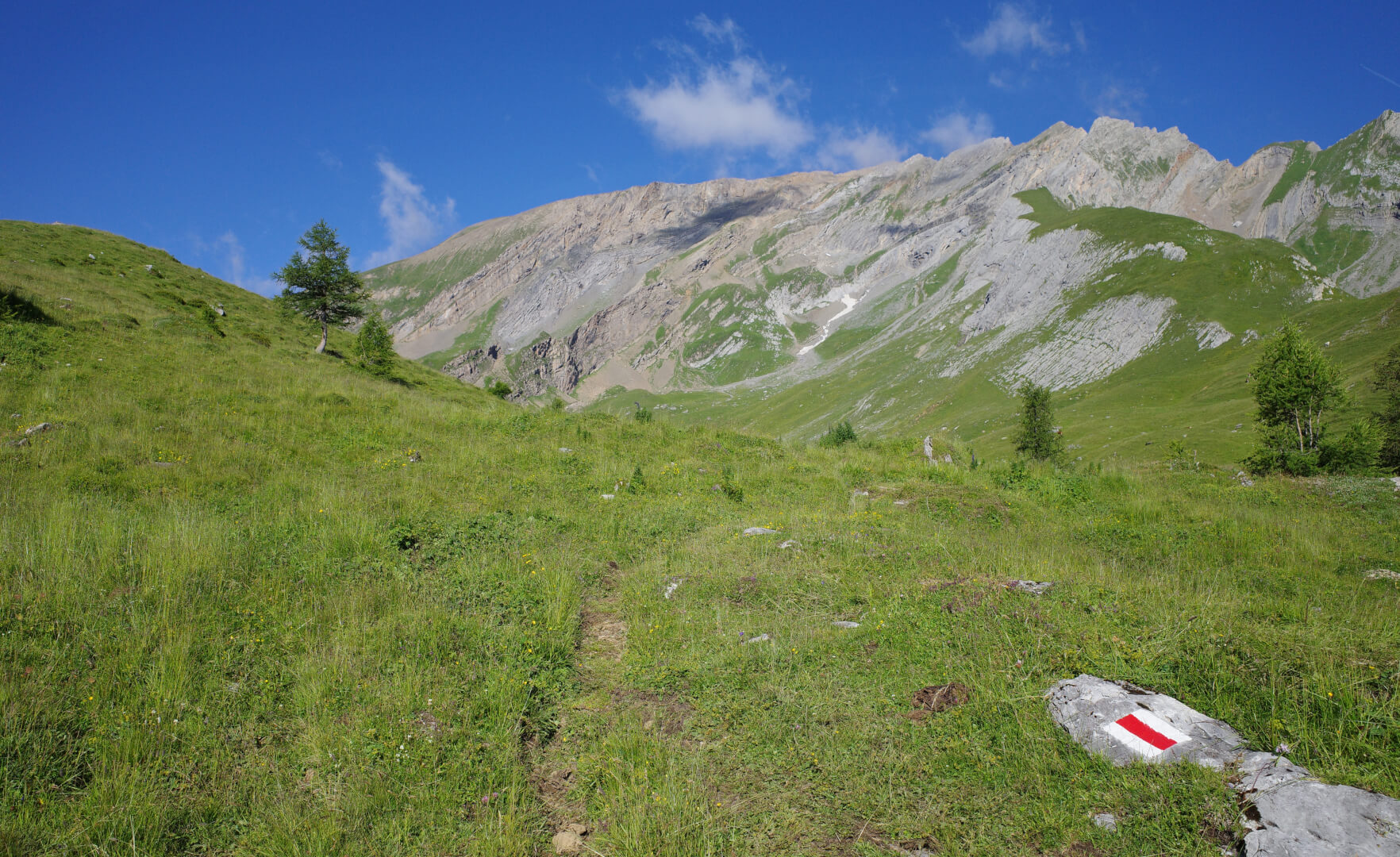 Wanderweg Calandahütte