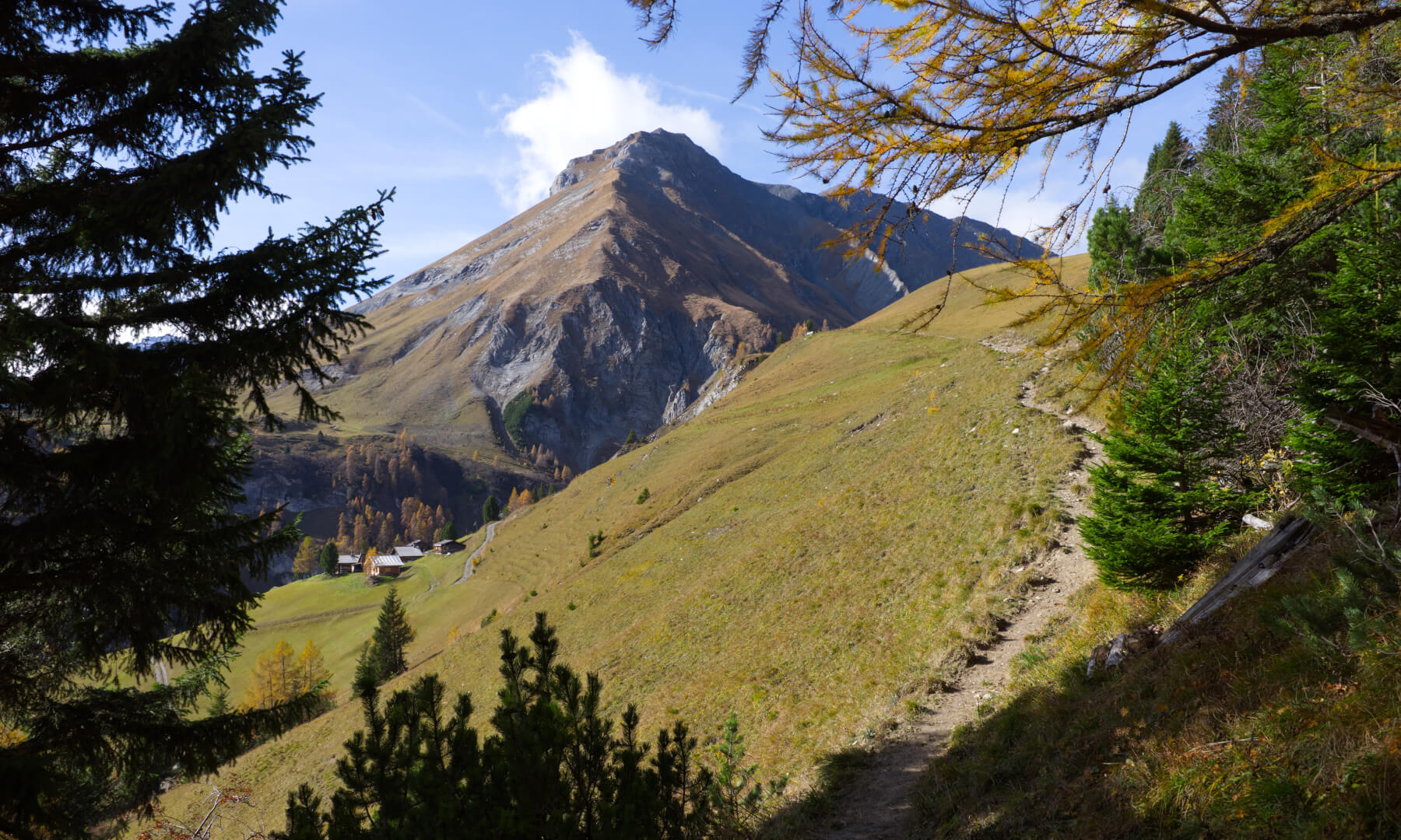 Bergtour im Herbst