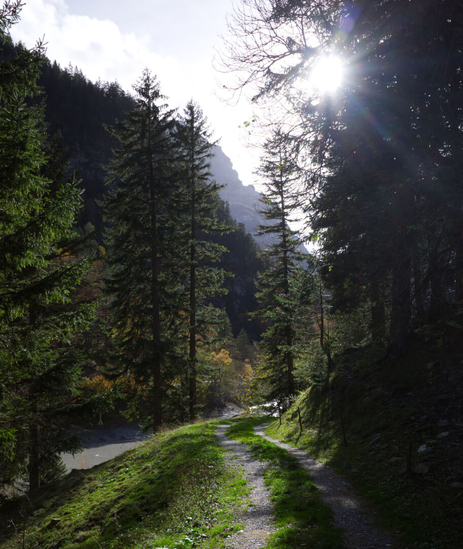 Wanderweg Mapraggsee