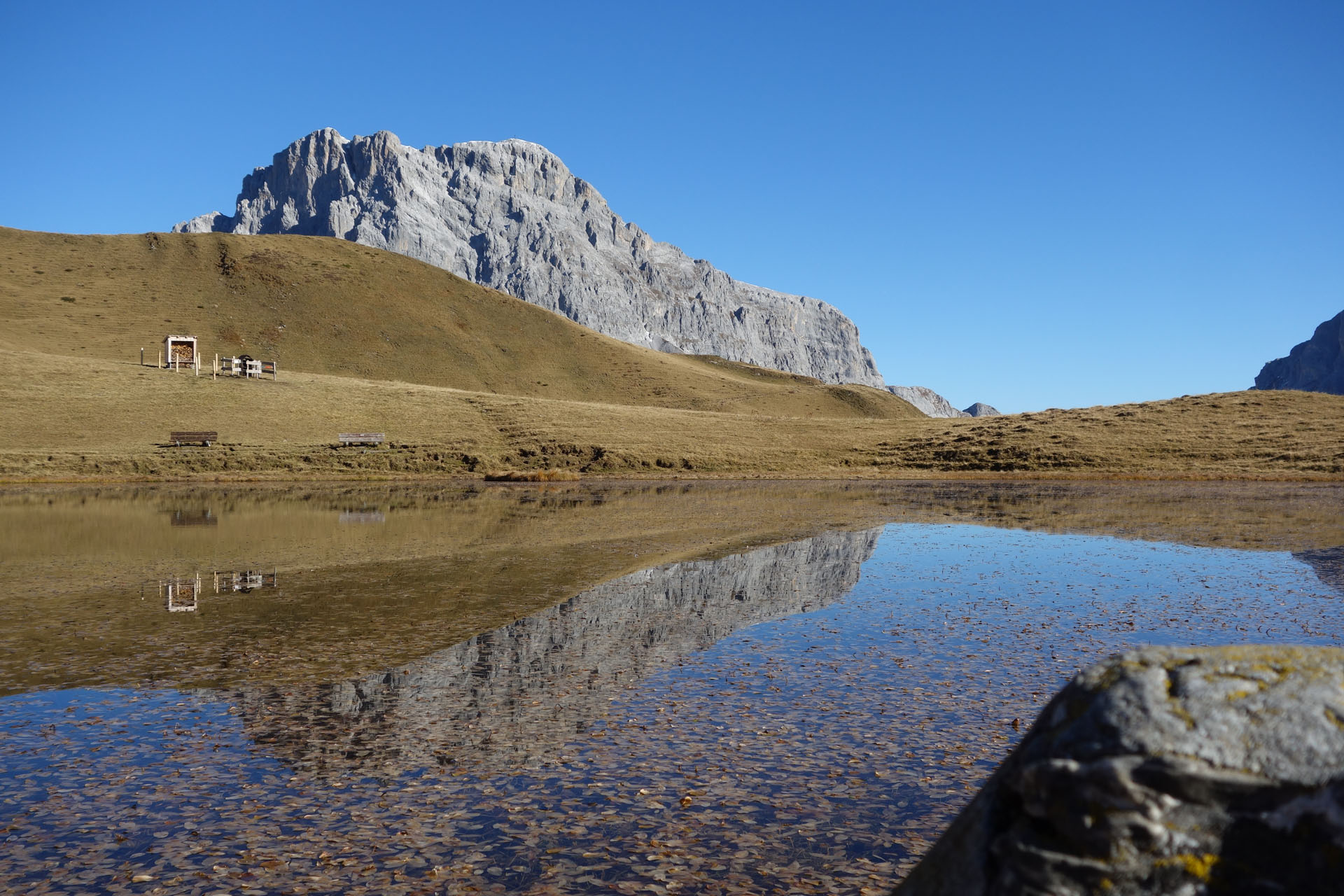 Carschinasee mit Sulzfluh