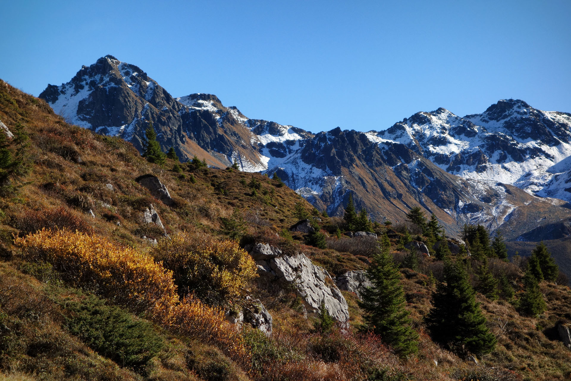 Herbst in den Alpen