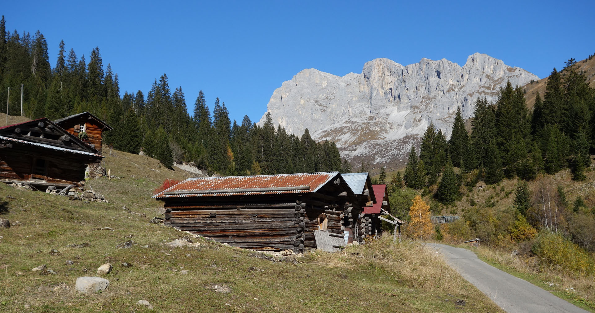 Straße nach Partnun
