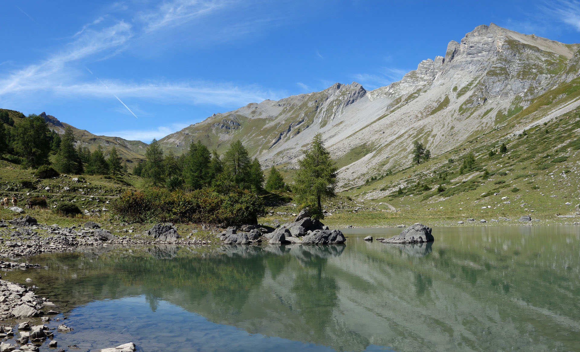 See im Fläscher Tal